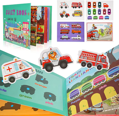 Kletshuts™ BusyBook: Pedagogisk Aktivitetsbok for Barn