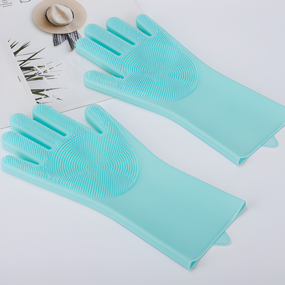 Cleaner Pro° BrushGloves 1+1 GRATIS: Komfortable Og Effektive Rengøringsbørste-Skrubbehandsker