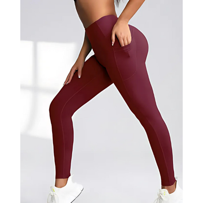 Icone™ TrainingLeggings: Høytlivs Magekontroll Skulpturerende Leggings
