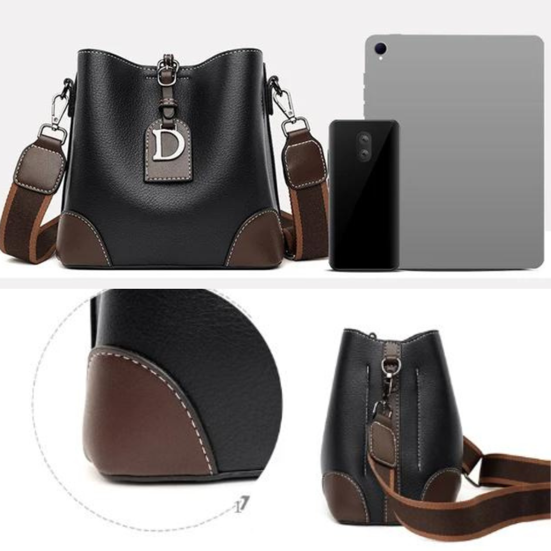 Icone™ ShoulderBag: Ekte Skinn Niche Skulderveske For Kvinner