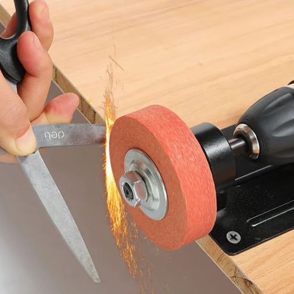 SharpeningWheel - Multifunksjonelt Bormontert Stabilt Slipehjul