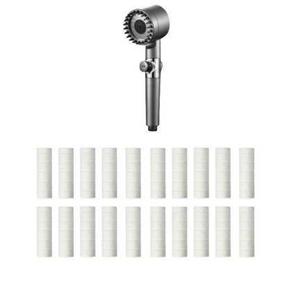 Borhe® ShowerFilter - 4 i 1 Massasje og Hud Skjønnhet Multifunksjons Dusjhodefilter