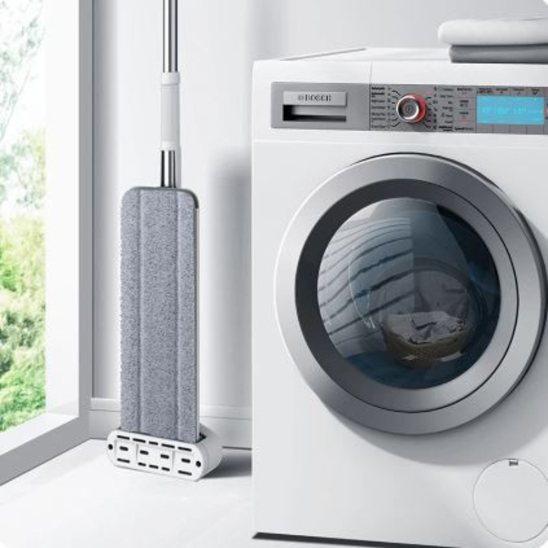Cleaner Pro° FlatMop: Selvvaskende mopp + 5 gratis moppesvamper