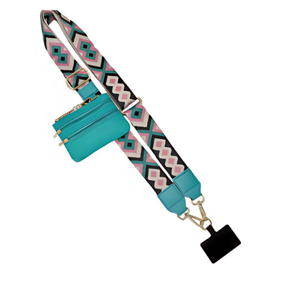 Icone™ PhoneStrap: Justerbar Crossbody Telefonrem Med Pouch