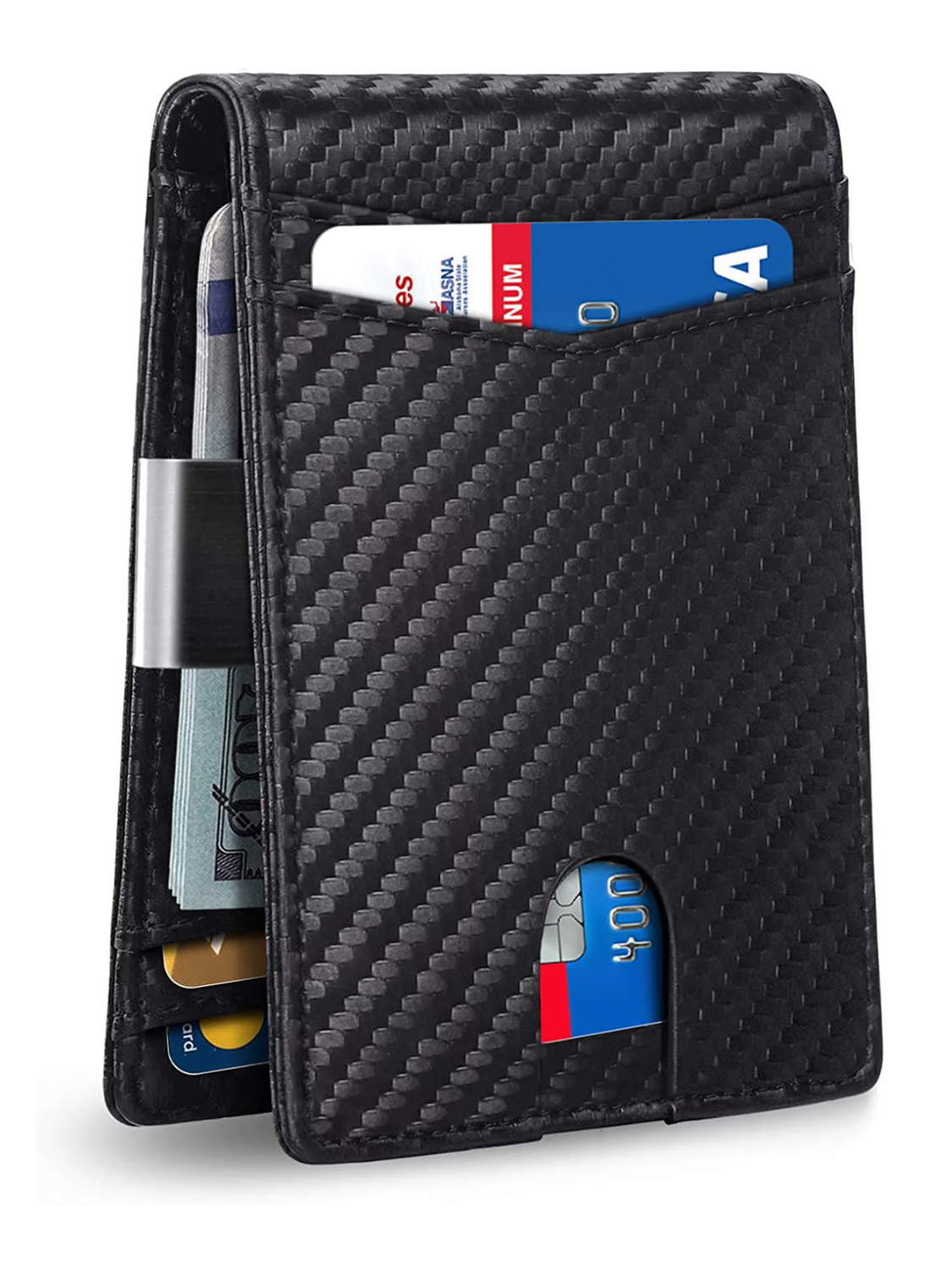 Icone™ SlimWallet: Ultra Slank Og Sikker RFID Skinnlommebok For Menn