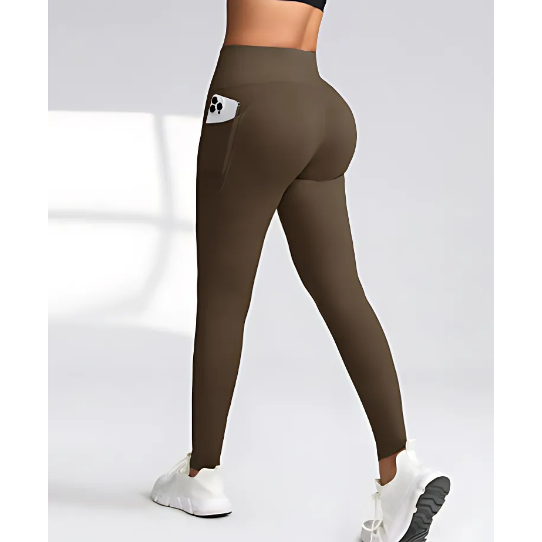 Icone™ TrainingLeggings: Høytlivs Magekontroll Skulpturerende Leggings