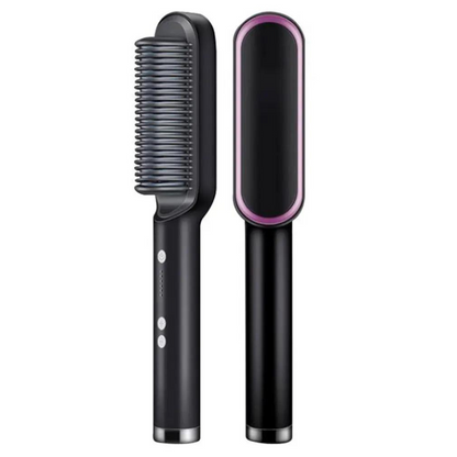Rose® CeramicBrush - Hår Glattejern og Krøllbørste