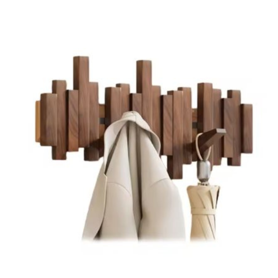 GlideHold® CoatRack - Veggmontert Organizer Frakkestativ