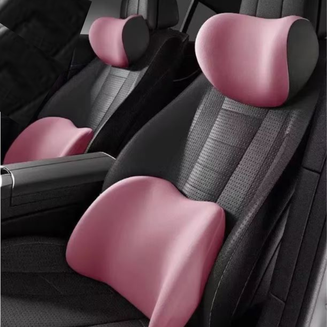 DriveComfort 1+1 GRATIS -Bilstol Nakkestøtte + Korsryggpute Sett