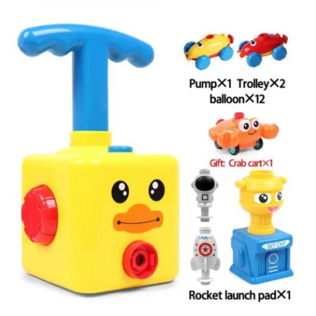 Kletshuts™ BalloonCar - Ballongkaster Bil Leketøyssett