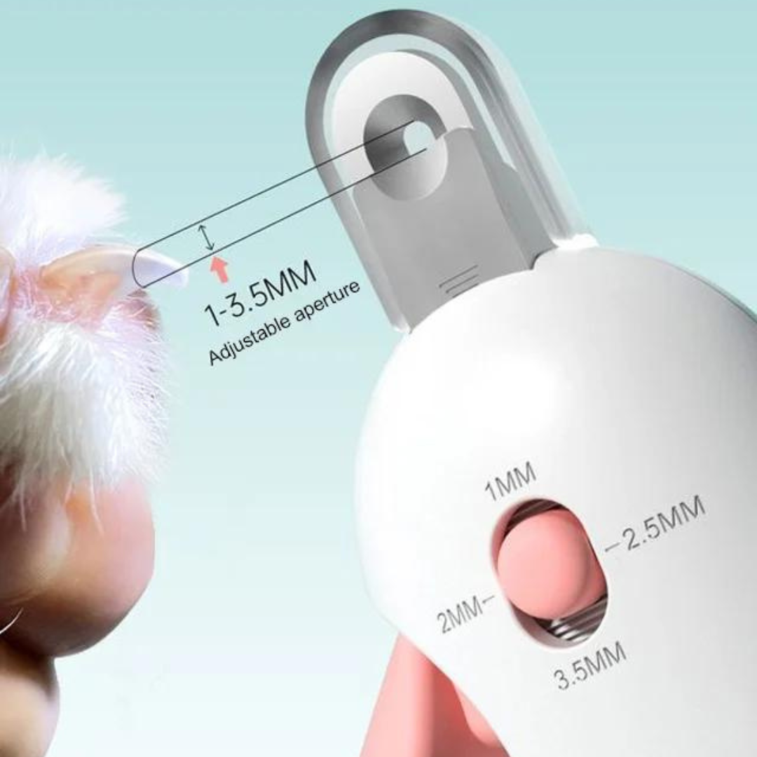 DogCatFri™ PushClippers: Justerbar Rund Kjæledyr Skyveklipper