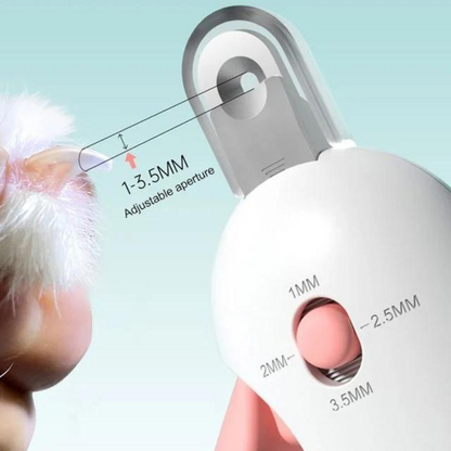 DogCatFri™ PushClippers: Justerbar Rund Kjæledyr Skyveklipper
