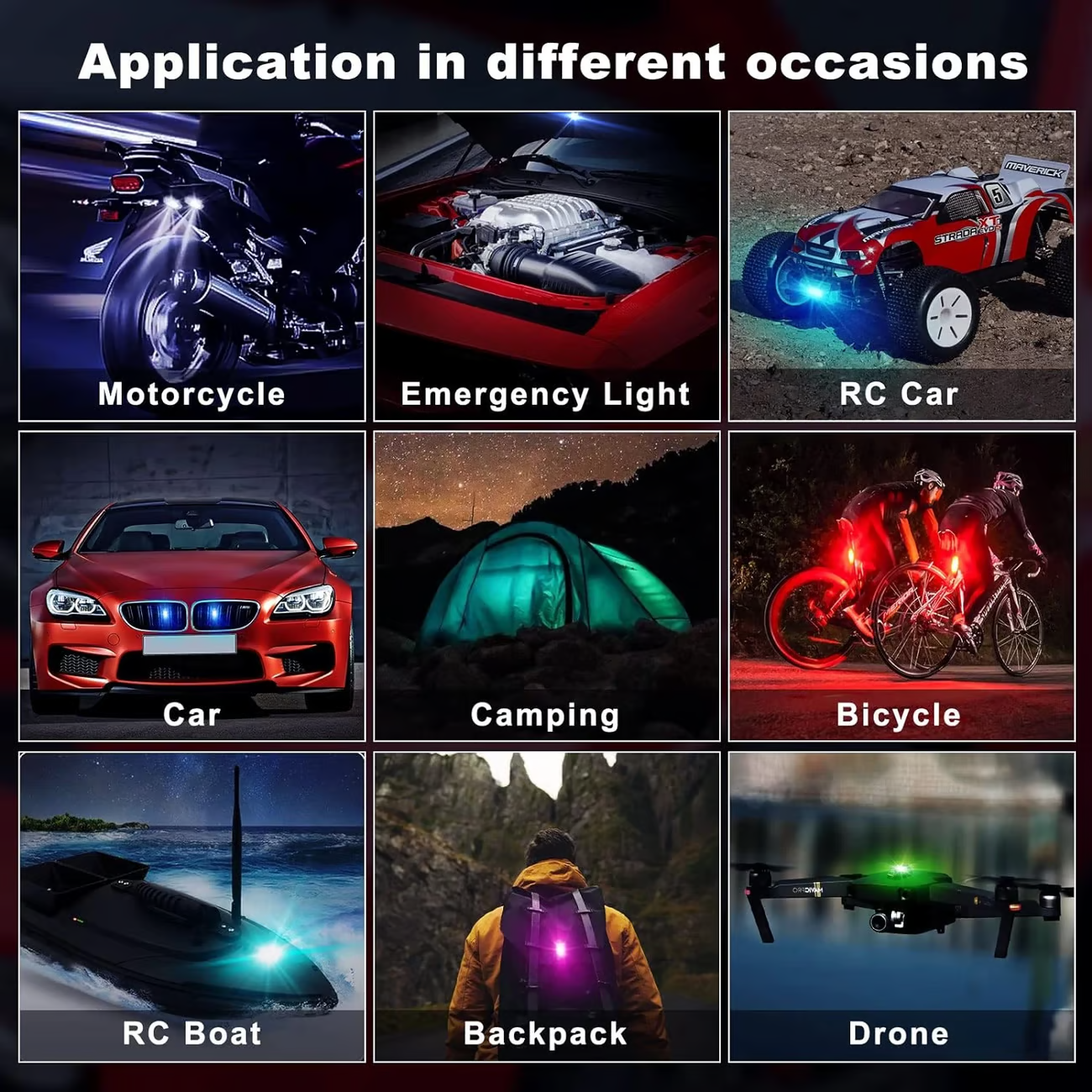 Ledsen™ AutoLights 1+1 GRATIS: Flerbruks Blits LED Billamper