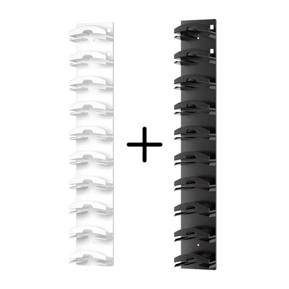 GlideHold® HatOrganizer 1+1 GRATIS: Veggmontert Hatt Organizer Stativ