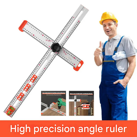 DrillRuler - 2-i-1 Boremaskin Posisjoneringslinjal