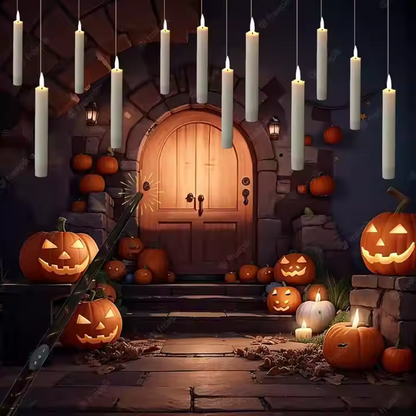 Ledsen™ FloatingCandles - Svevende LED-lys med stavfjernkontroll