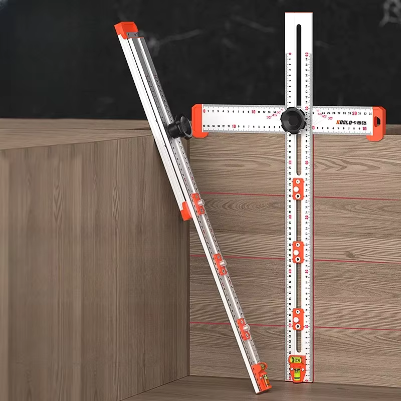 DrillRuler - 2-i-1 Boremaskin Posisjoneringslinjal