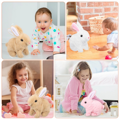 Kletshuts™ InteractiveBunny: Interaktiv Plysj Utstoppet Kaninleketøy