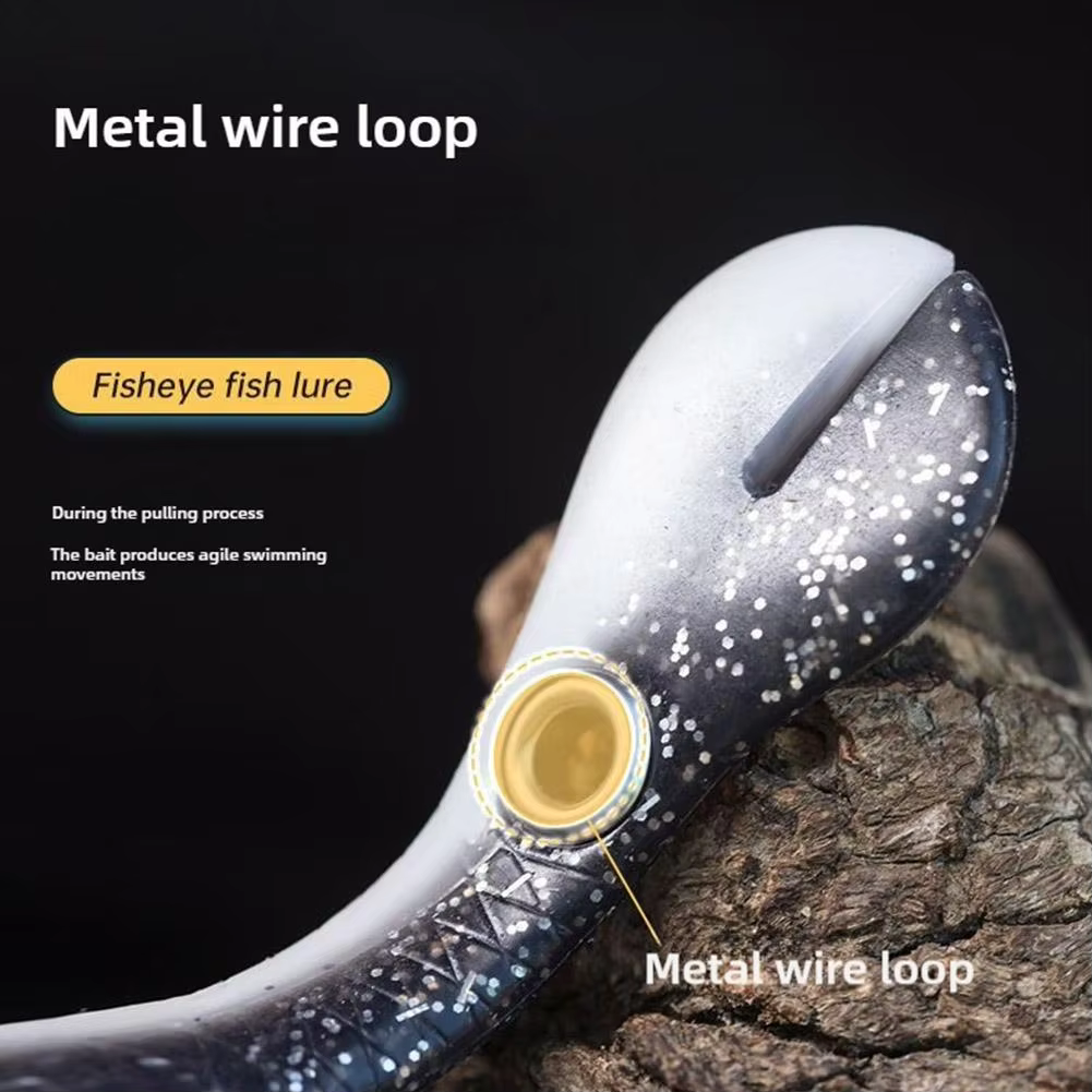 FishLure 1+1 GRATIS - Myk Kunstig Fiskeagn