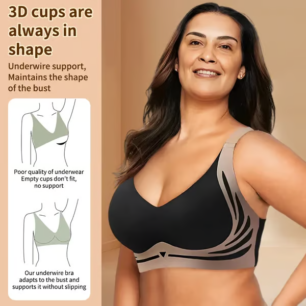 Icone™ SeamlessBra: Trådløs Anti-heng Sømløs BH