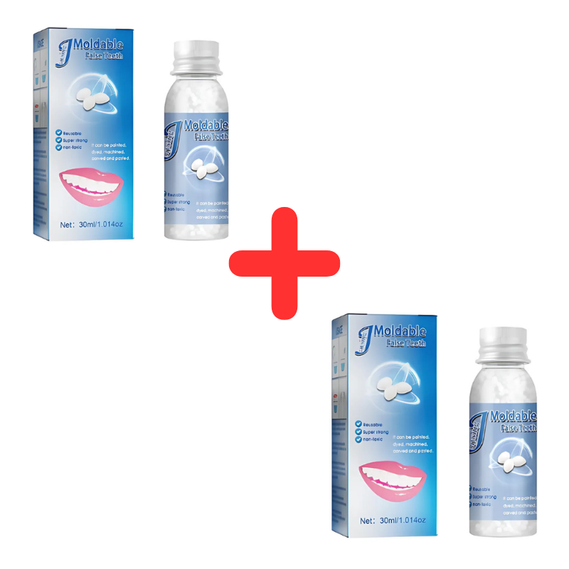 TeethRepair™ 1+1 GRATIS: Naturlig-utseende tannreparasjonssett