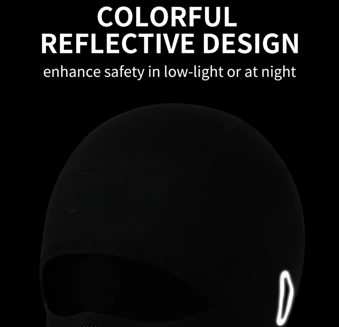 Icone™ CyclingMask: Sykkel Ansiktsbeskyttelse Hodeplagg