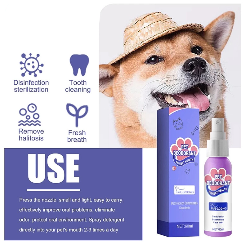 DogCatFri™ PetSpray: Kjæledyr Åndedrettsfrisker Spray