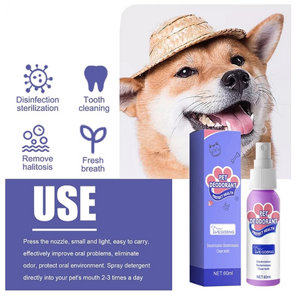 DogCatFri™ PetSpray: Kjæledyr Åndedrettsfrisker Spray