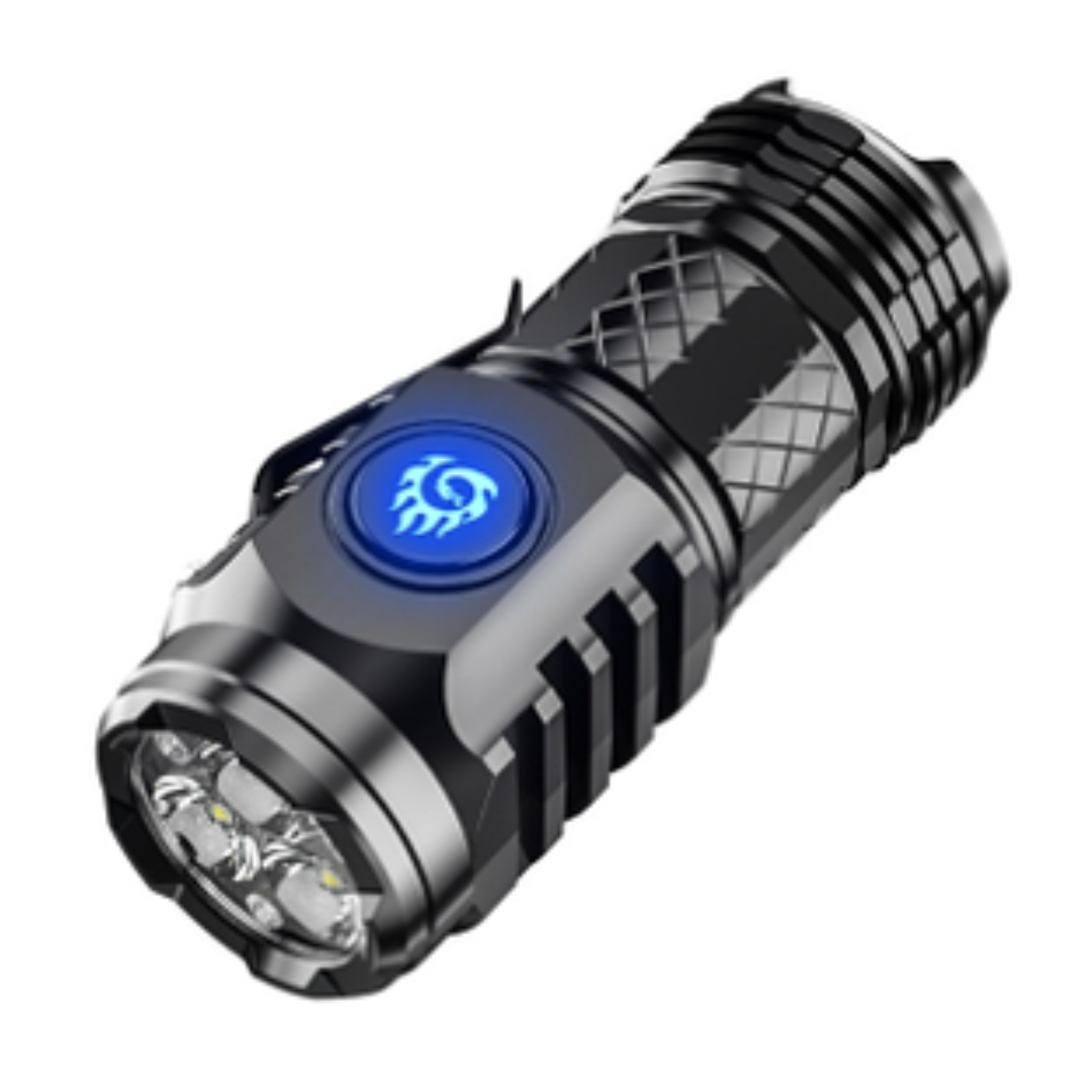 MiniFlashlight - Mini Tre-øyet Super Power Lommelykt