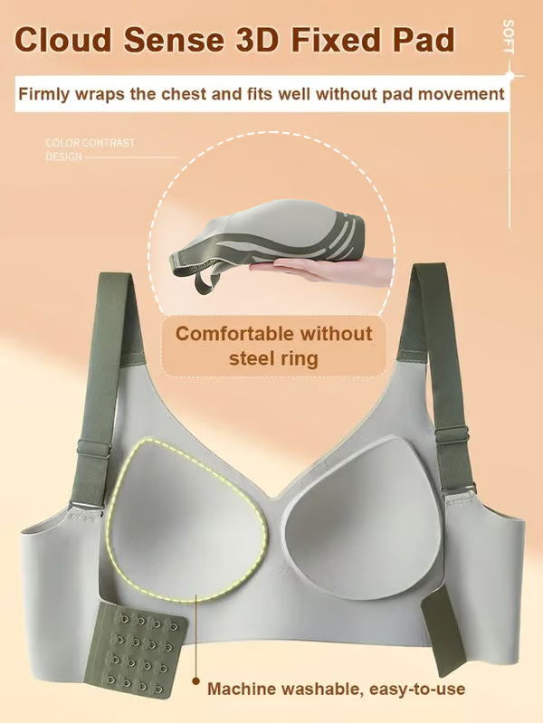 Icone™ SeamlessBra: Trådløs Anti-heng Sømløs BH