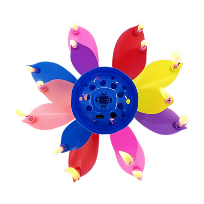 FlowerCandle 1+1 GRATIS: Magisk Blomst Bursdagslys