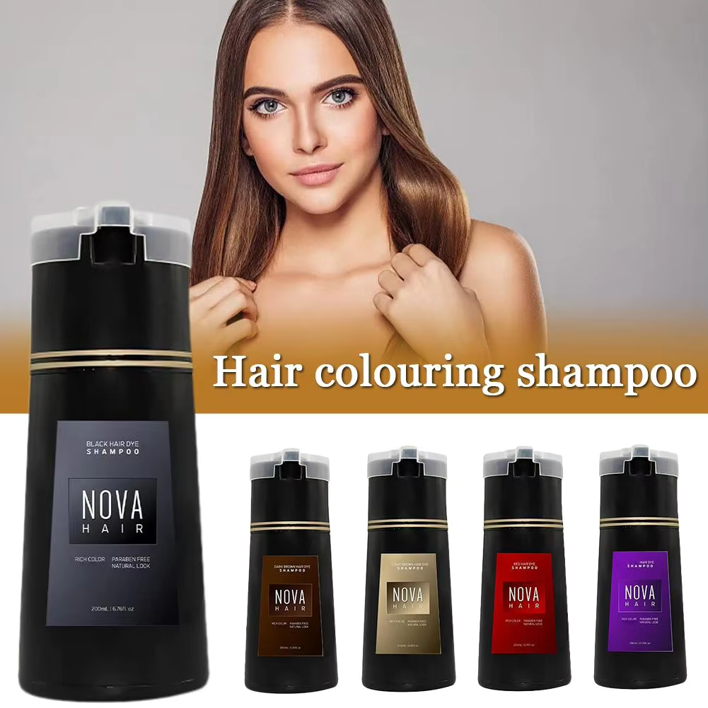 Rose® DyeShampoo: Øyeblikkelig Hårfargesjampoen