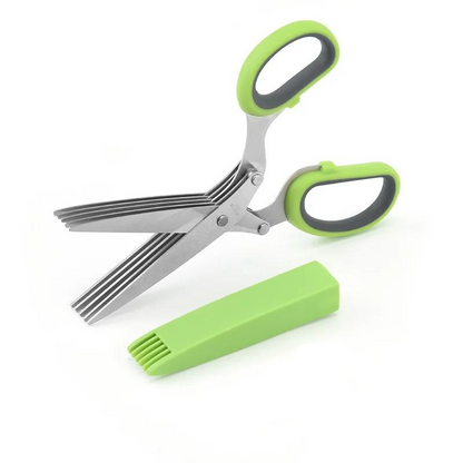 Globetrek° KitchenScissors 1+1 GRATIS: Multifunksjonell 5-blads kjøkkensaks