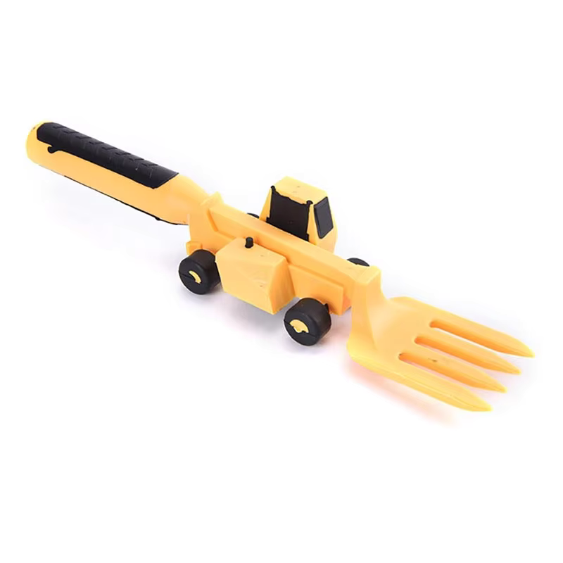 Kletshuts™ CarCutlery: Barn Konstruksjon Bestikksett