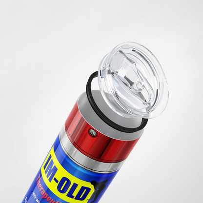 DirtyTumbler - Rustfritt Stål WD-40 Inspirert Skitten Tumbler
