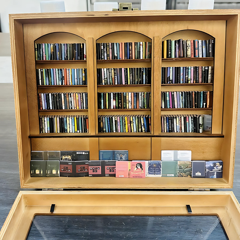 AnxietyBookshelf - Rist og Organiser Angst Bokhylle