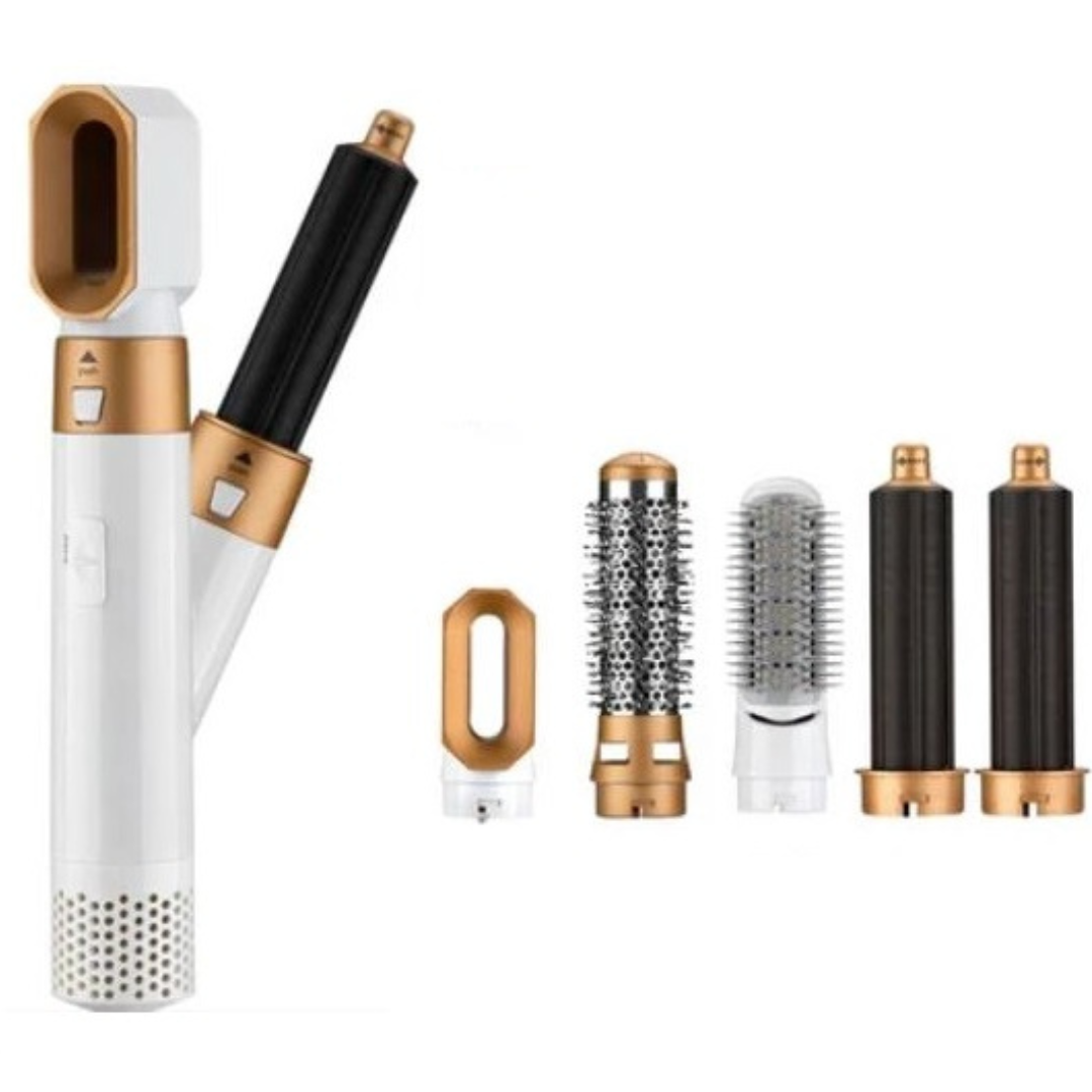 Rose® HairStyler - 5 i 1 Profesjonelt Hårstyling-Børstesett