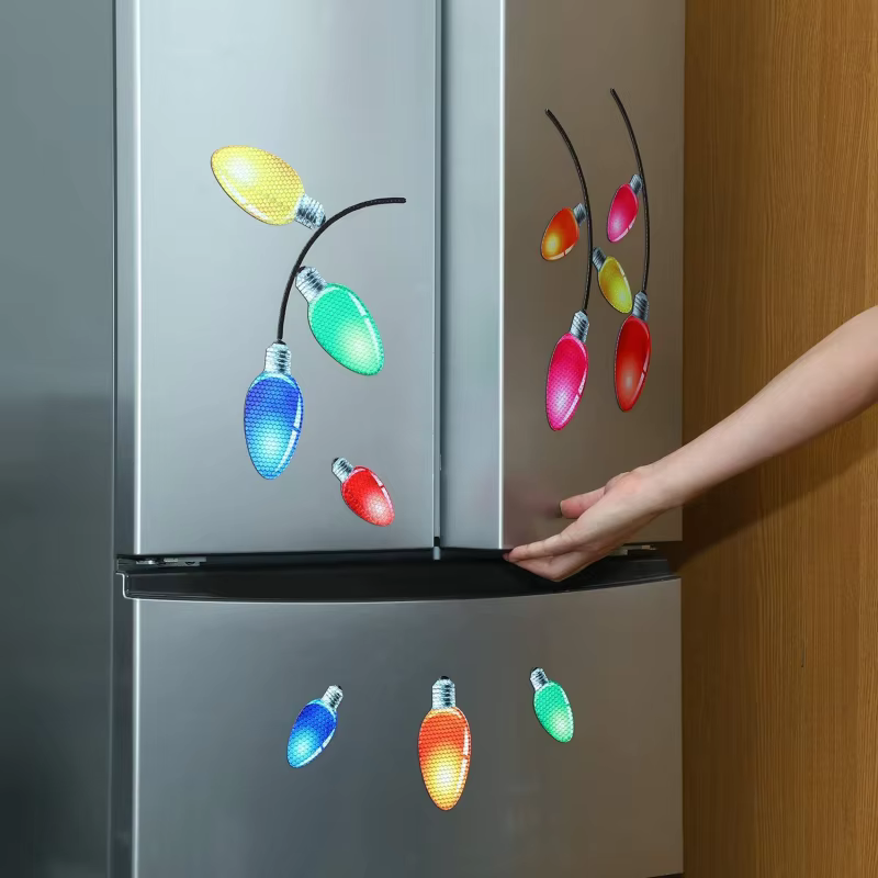 BulbMagnet - Julens Reflekterende Pære Magneter