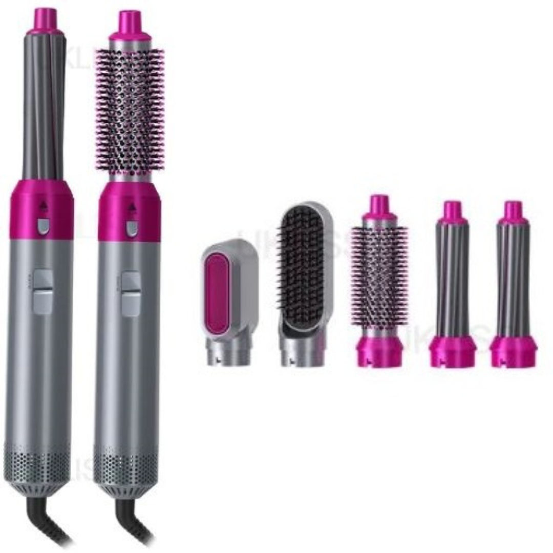 Rose® HairStyler - 5 i 1 Profesjonelt Hårstyling-Børstesett