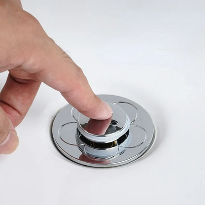 DrainFilter 1+1 GRATIS - Universal Pop-Up Avløpsfilterplugg Til Håndvask