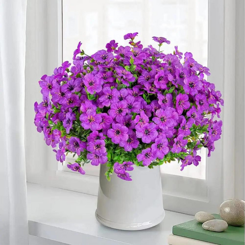 Globetrek° ArtificialFlowers 1+1 GRATIS: Utendørs og Innendørs Kunstige Blomster Planter