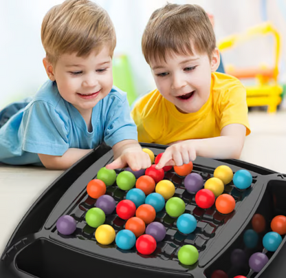 Kletshuts™ ColorGame: Intellektuelt Regnbue Perle Elimineringsspill