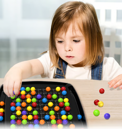 Kletshuts™ ColorGame: Intellektuelt Regnbue Perle Elimineringsspill