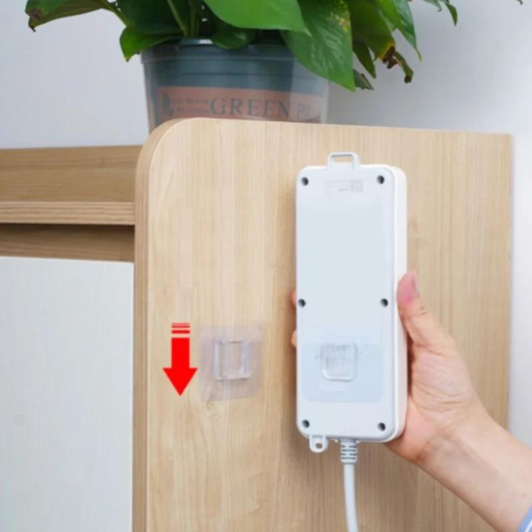 GlideHold® StripHolder: Multifunksjonell Selvklebende Strimmelholder