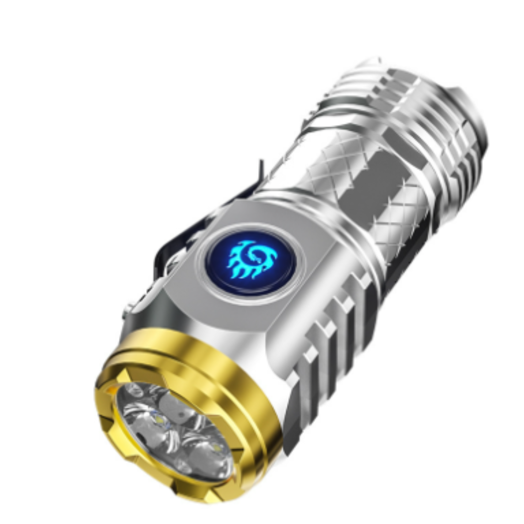 MiniFlashlight - Mini Tre-øyet Super Power Lommelykt