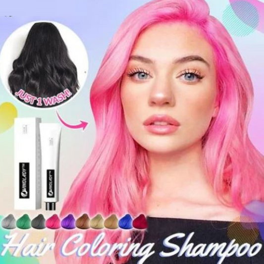Rose® HairColor: Hårfargingssjampo Sett
