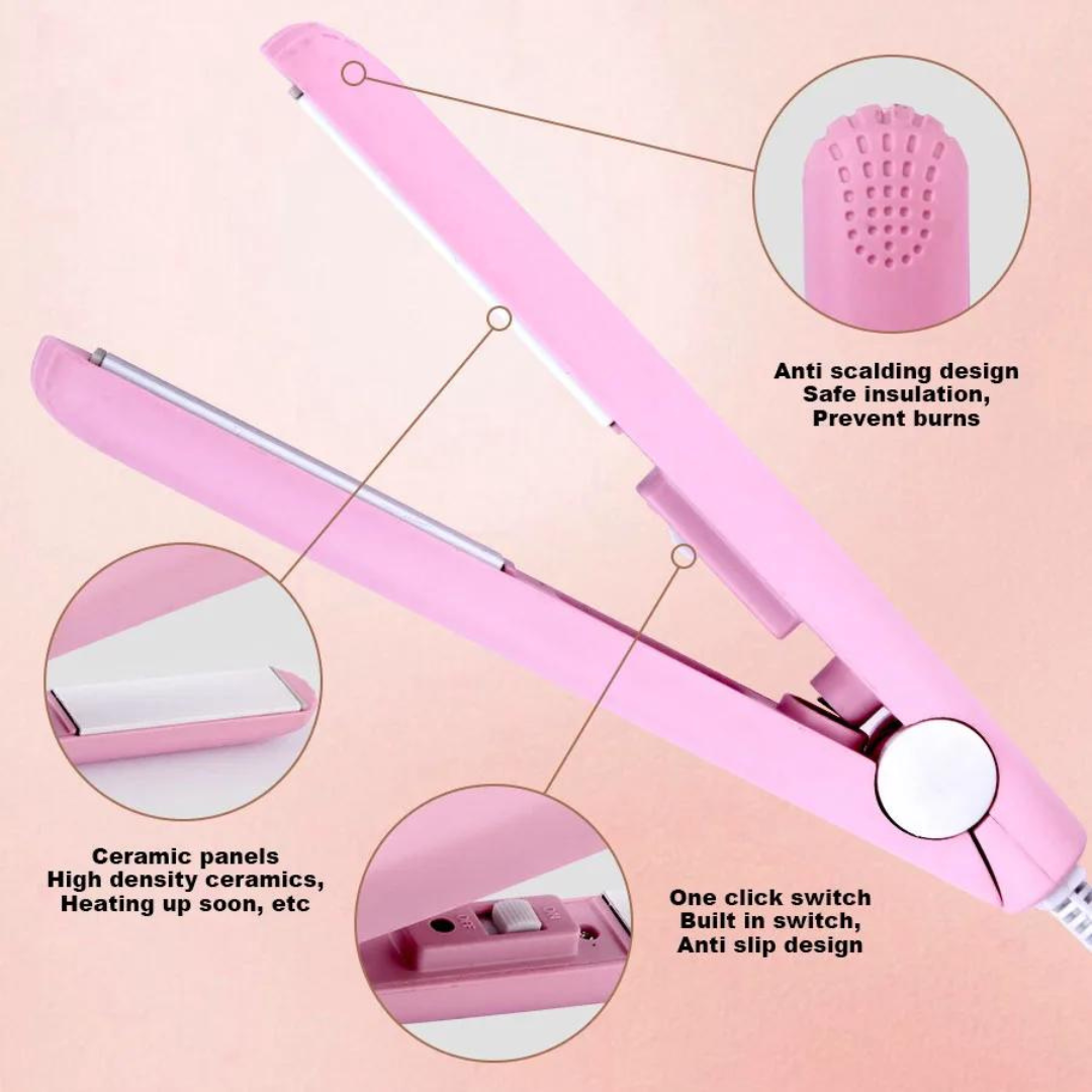 Rose® MiniCurler: Keramisk Mini Hårkrøller Og Rettetang
