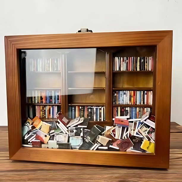 AnxietyBookshelf - Rist og Organiser Angst Bokhylle