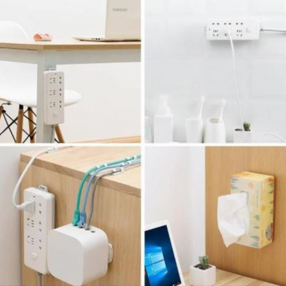 GlideHold® StripHolder: Multifunksjonell Selvklebende Strimmelholder