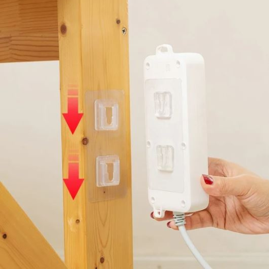 GlideHold® StripHolder: Multifunksjonell Selvklebende Strimmelholder